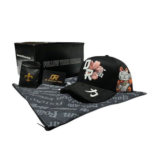 DREAMER HATS kanji negra