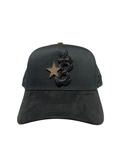BARBAS HATS b star rose gold