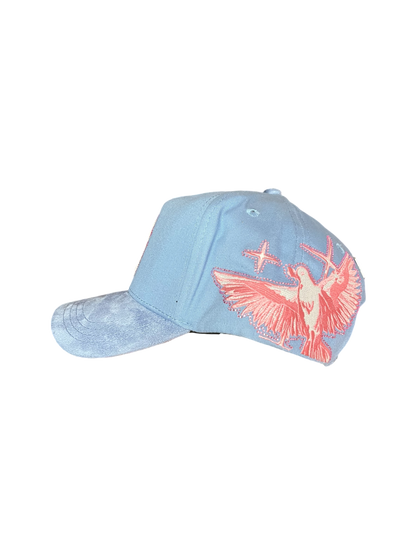DREAMER HATS ny flames baby blue