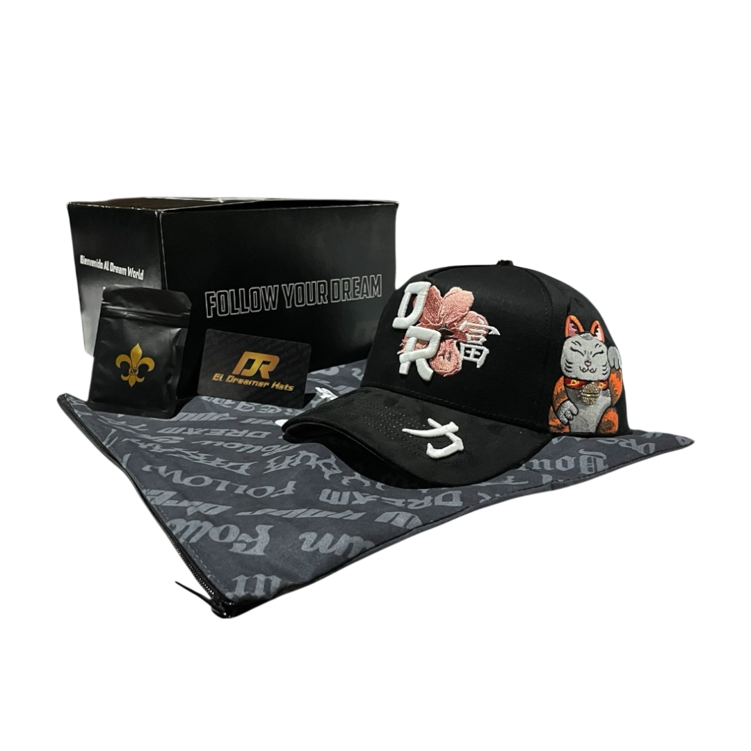 DREAMER HATS kanji negra